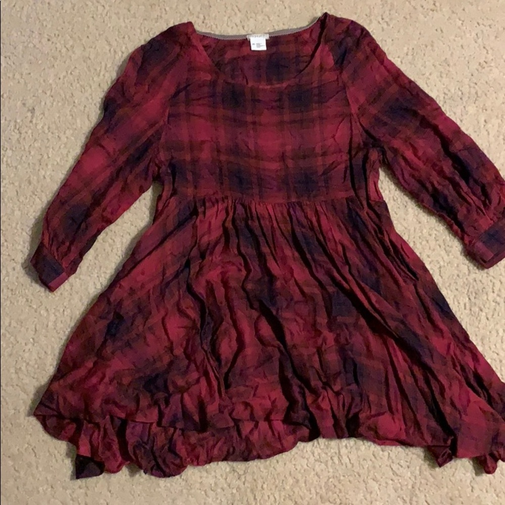 Plaid dress